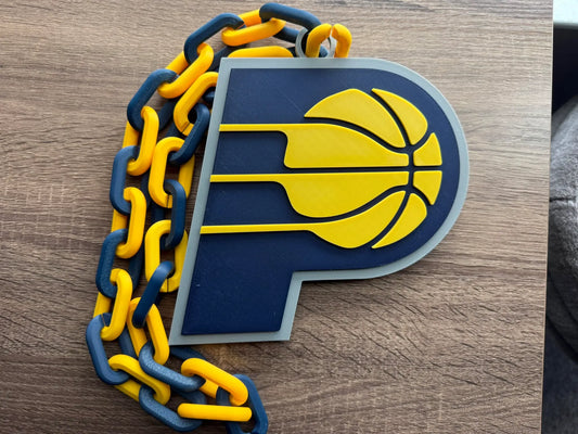 3D Printed Indiana Pacers Oversized Chain