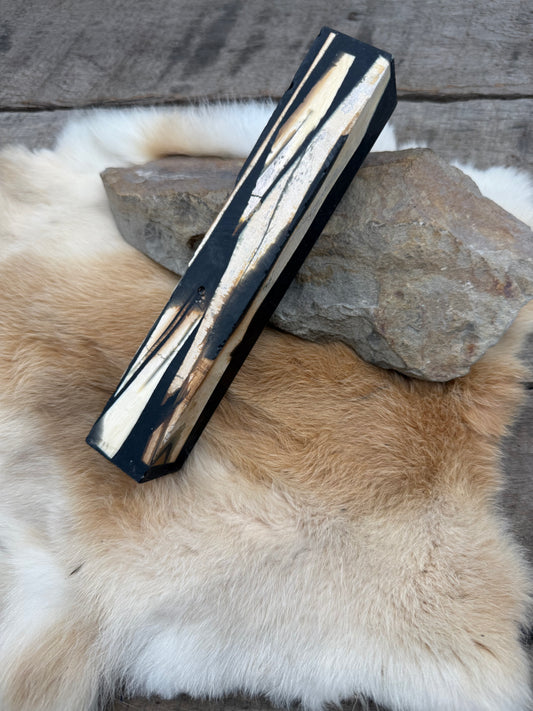 Ninja Black Resin & Mammoth Ivory