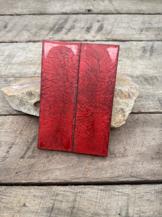 Death Cherry - Resin Knife Handle