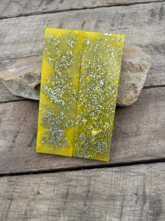 Aluminimum Joy - Resin Knife Handle