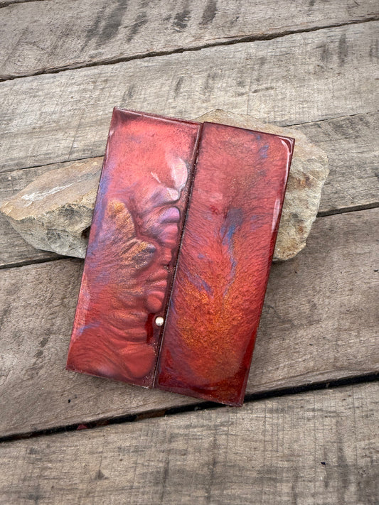 Copper Shimmer - Resin Knife Handle