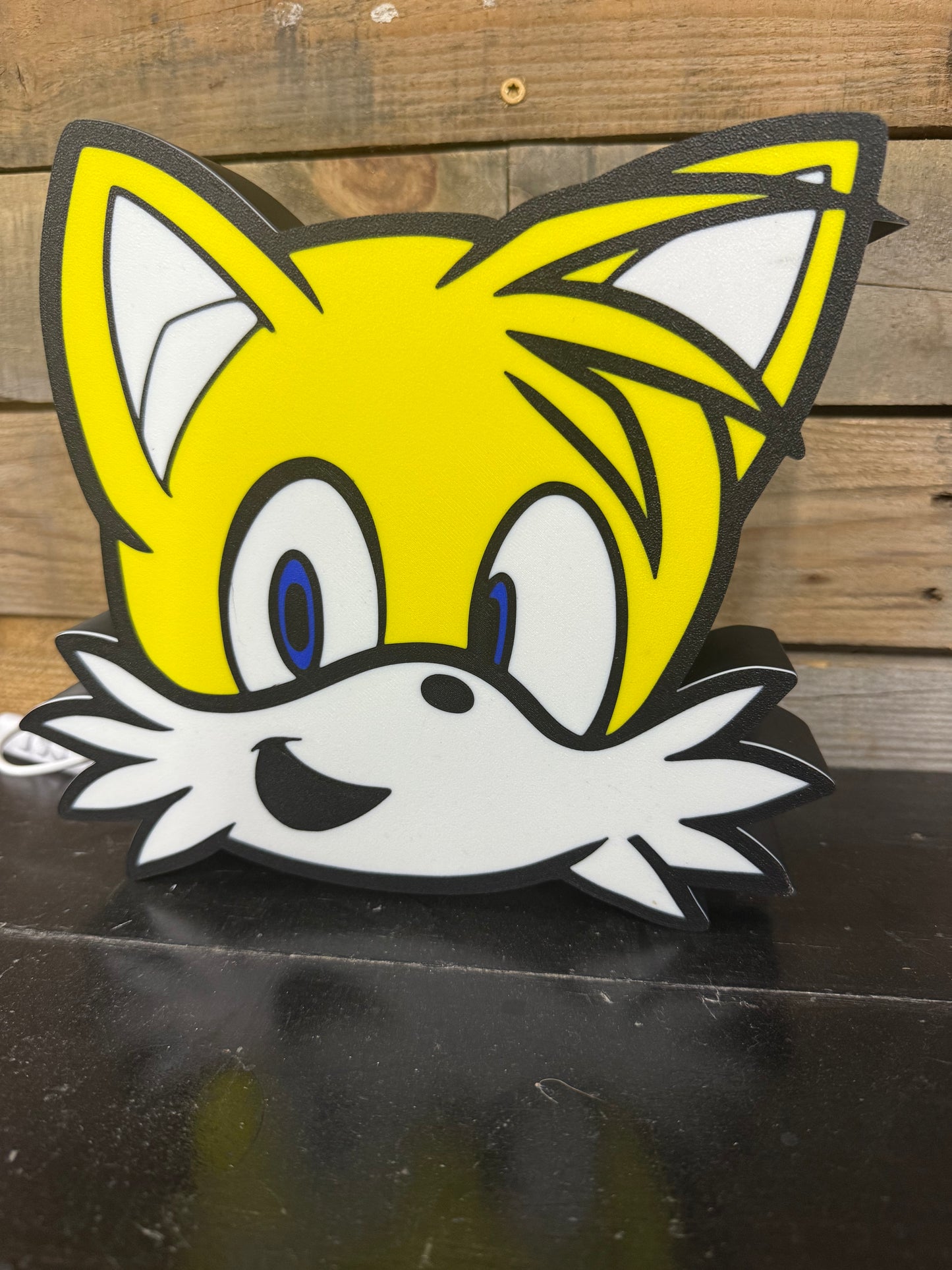 3D Printed Tails from Sonic Lightbox
