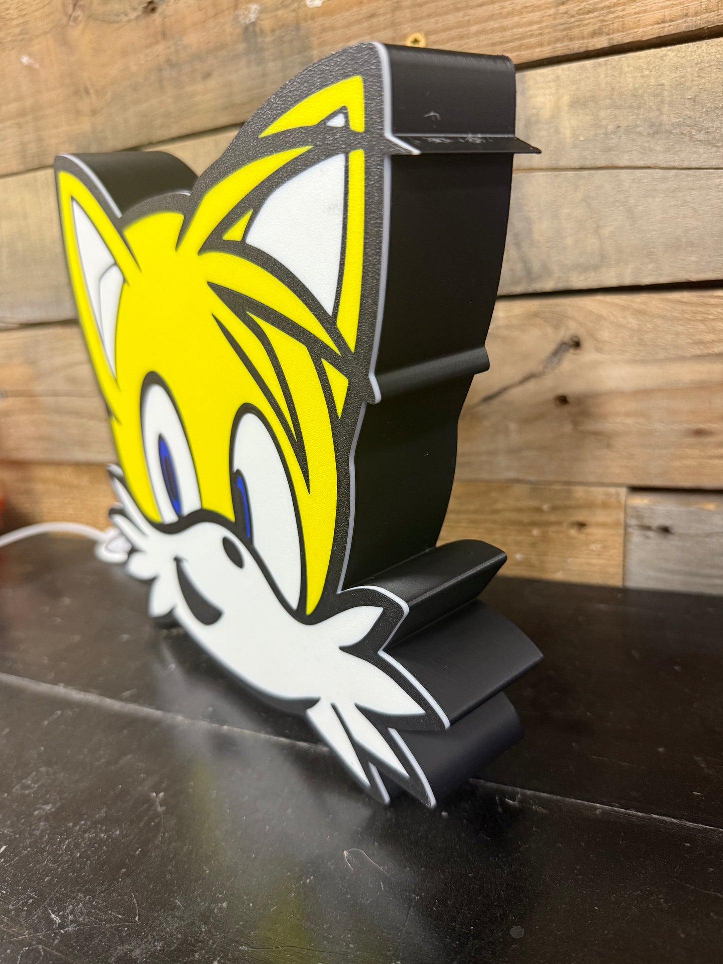 3D Printed Tails from Sonic Lightbox