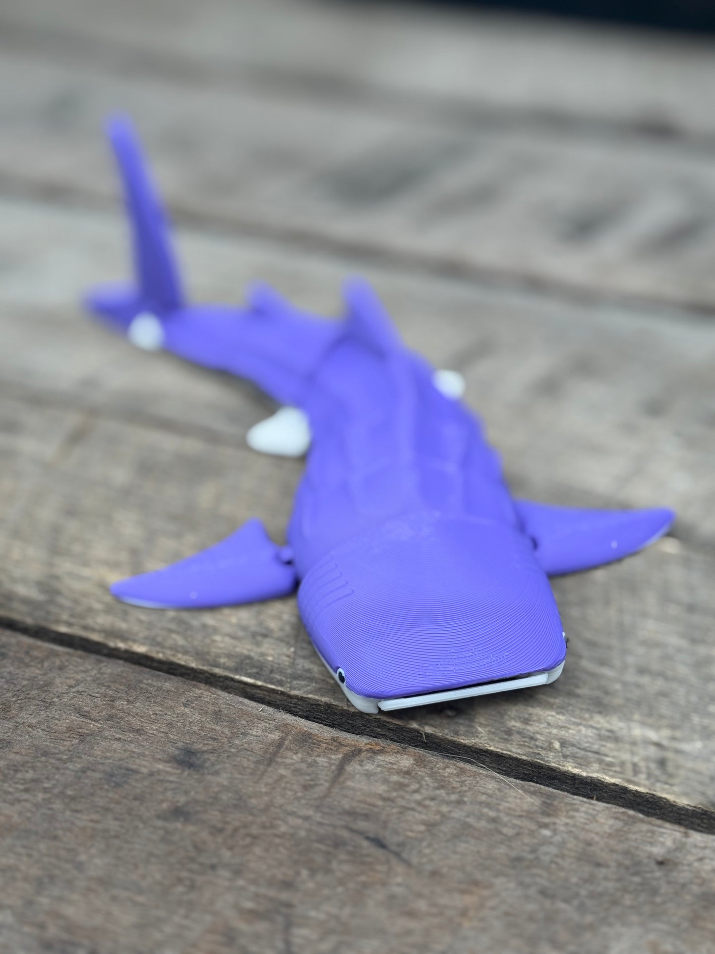 3D Printed Flexi Whale Shark - Pick your Color