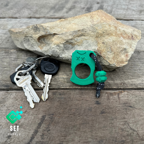 3D Printed Knuck - Forest Green