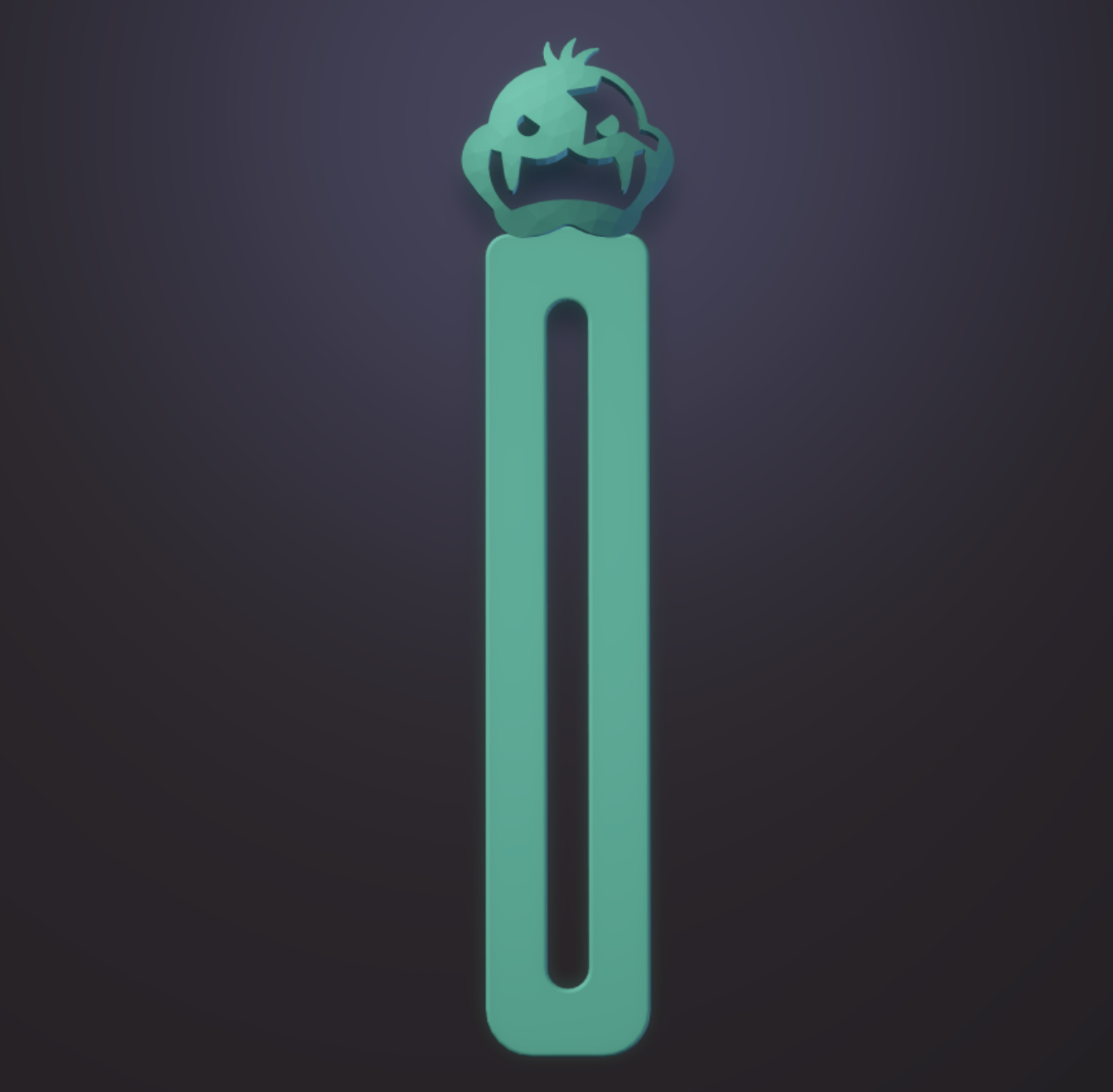 3D Printed Mario Theme Bookmarks