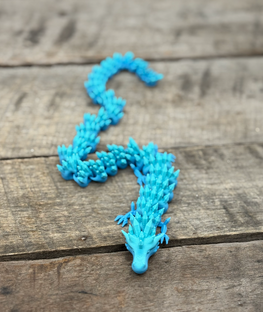 3D Printed Small Articulated Dragon - *Choose your Color*