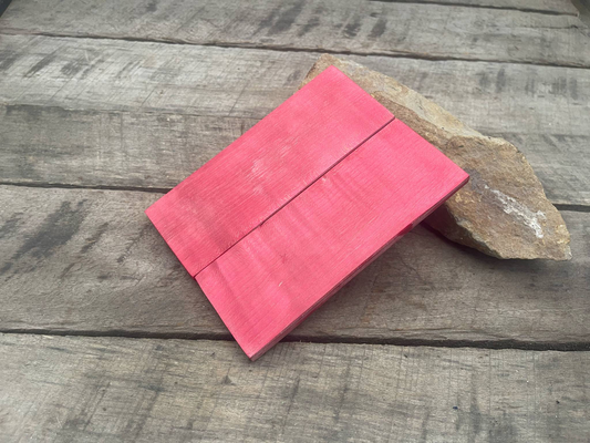 Stabilized Red Maple - Knife Handles