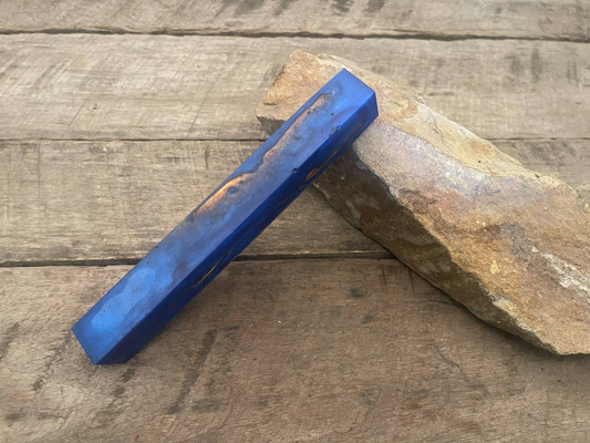 Ocean Blue & Cholla Wood - Pen Blank