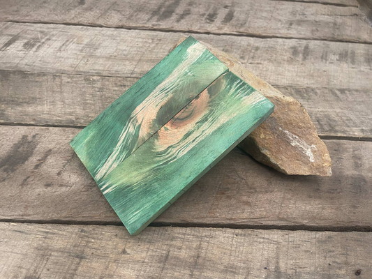 Stabilized Green Maple Ambrosia - Knife Handles
