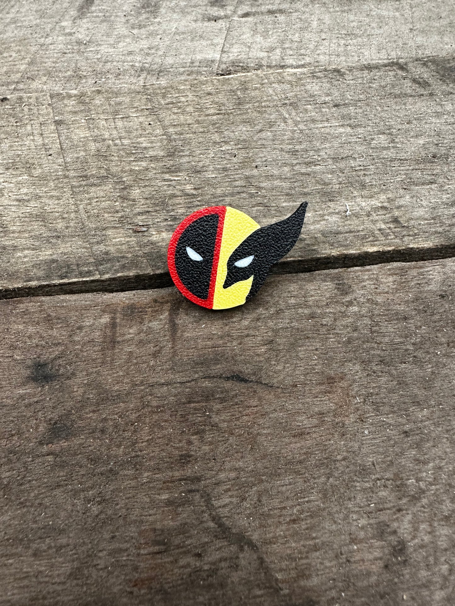 3D Printed Deadpool/Wolverine Croc Charm