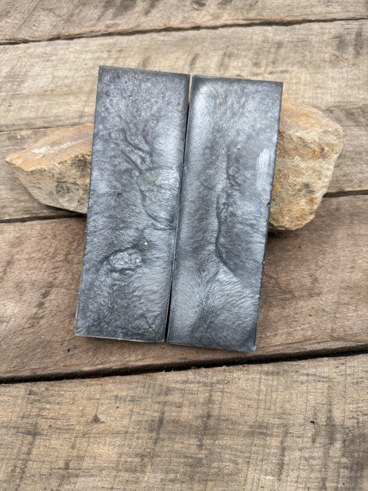 Smoke - Resin Knife Handle