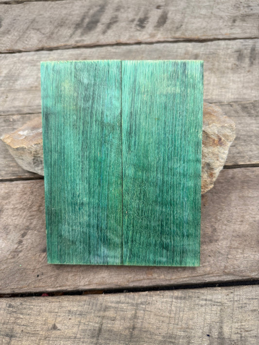 Stabilized Green Maple - Knife Handles