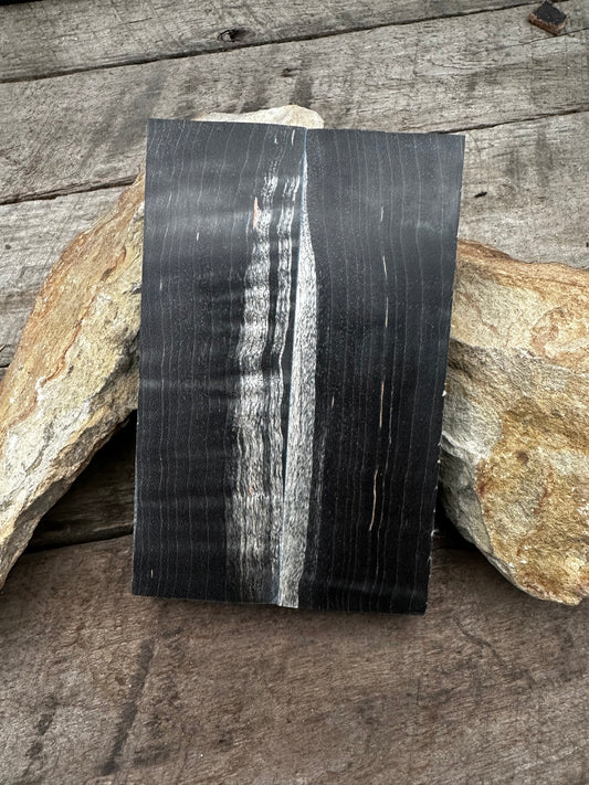 Stabilized Black Maple Ambrosia - Wood Knife Handles