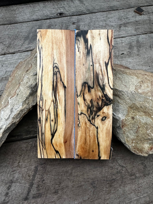 Stabilized Spalted Maple - Wood Knife Handles